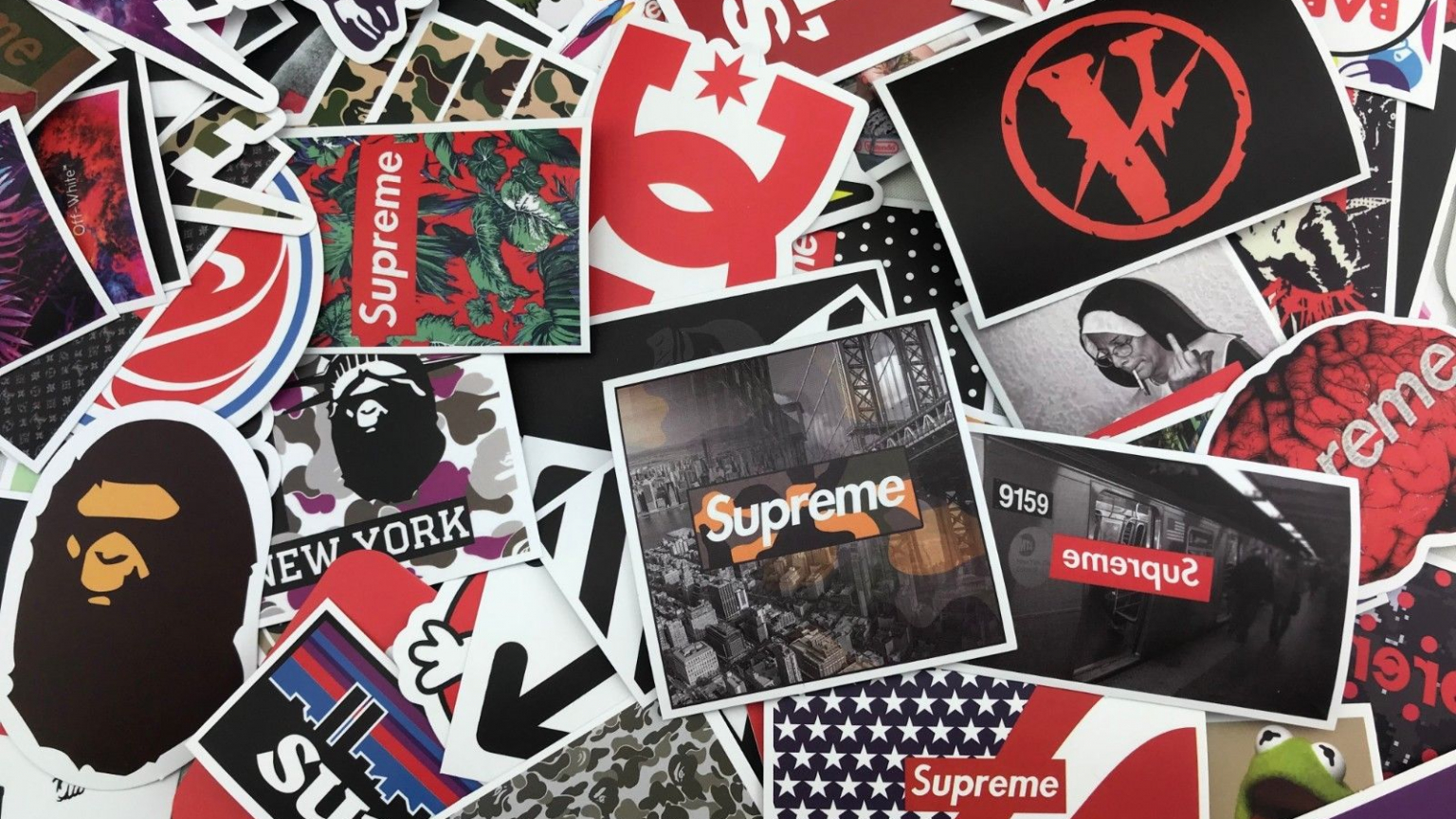 Sticker Collage Wallpapers