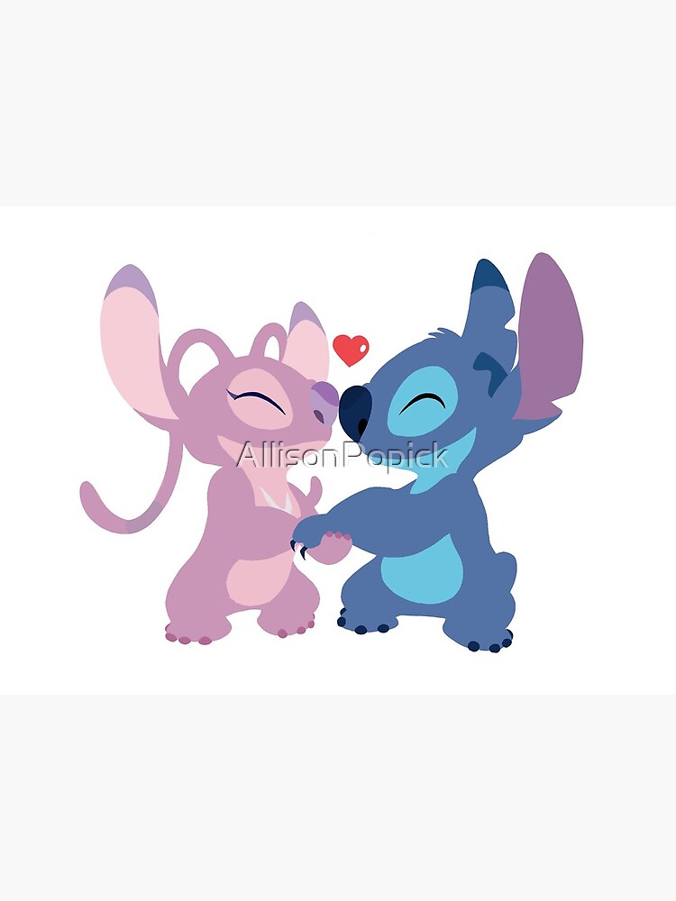 Stitch And Angel Couple Wallpapers