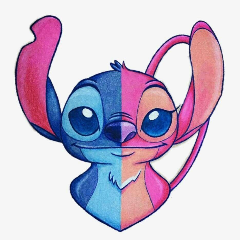 Stitch And Angel Couple Wallpapers