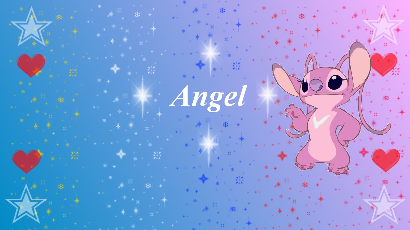 Stitch And Angel Wallpapers