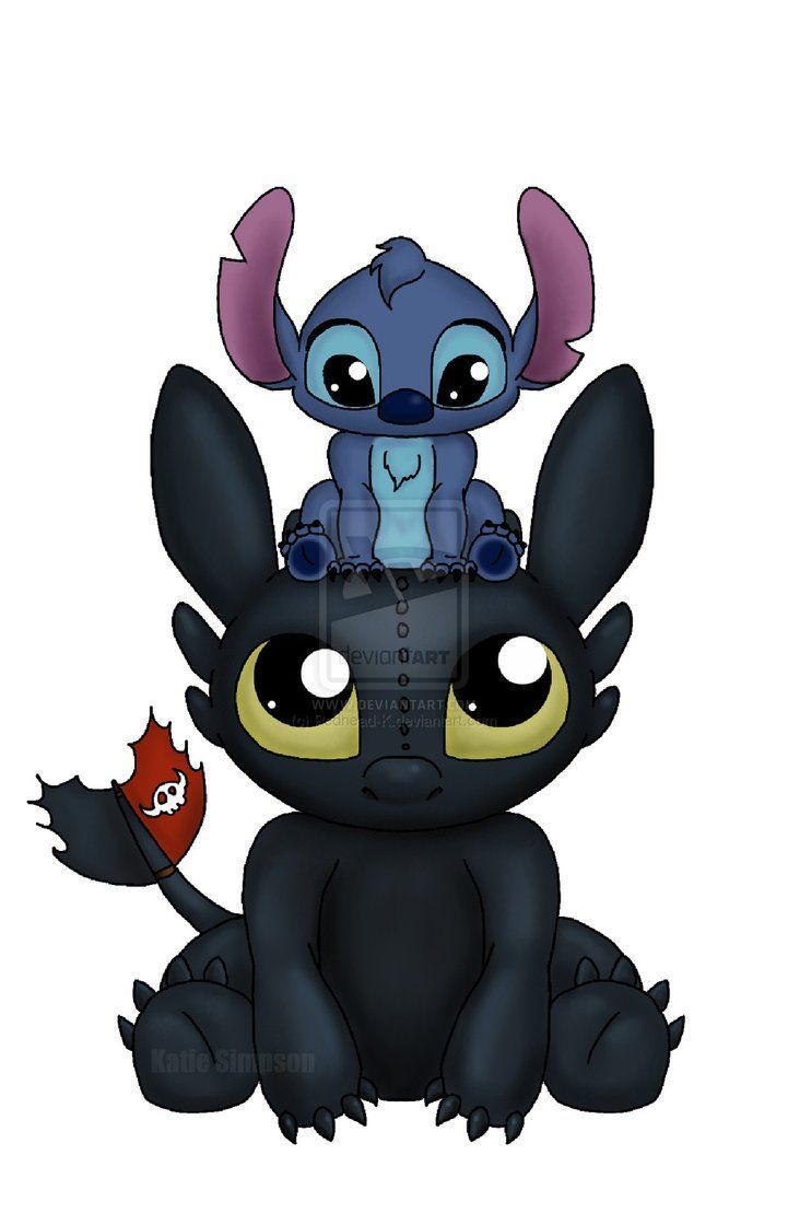 Stitch And Toothless Wallpapers