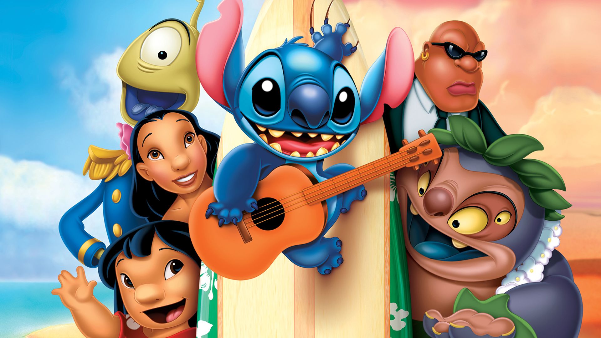 Stitch Dancing Wallpapers