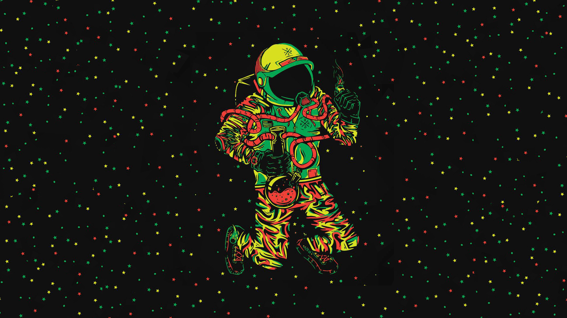 Stoner Astronaut Wallpapers
