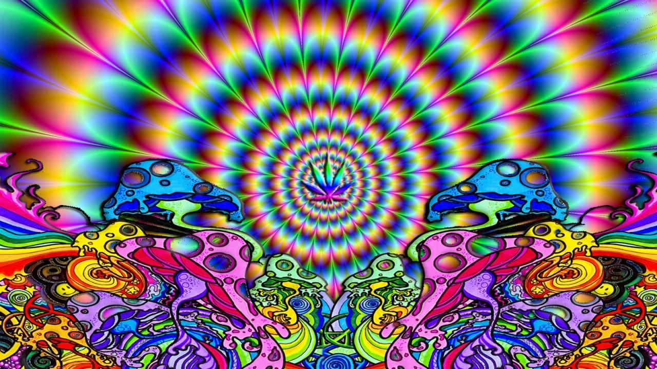 Stoner Trippy Mushroom Wallpapers