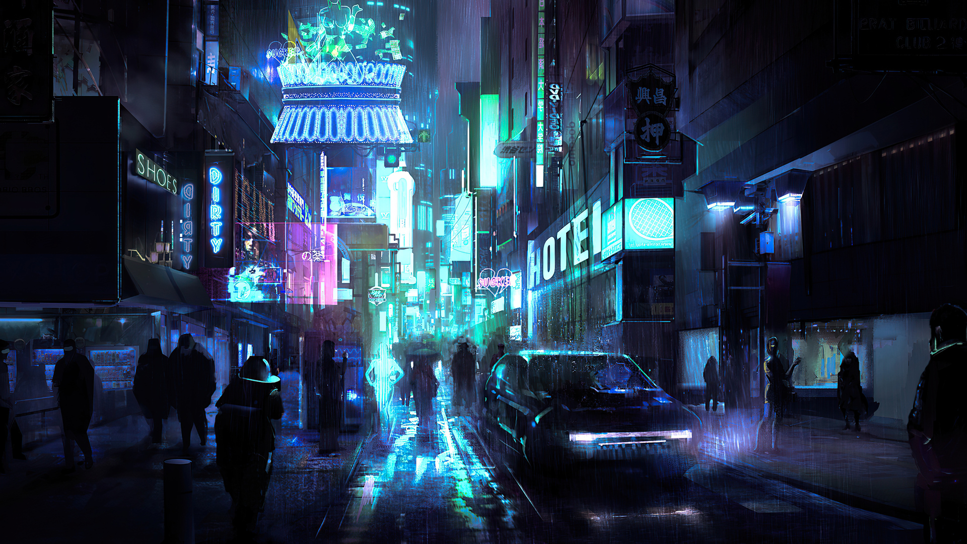 Street At Night Wallpapers