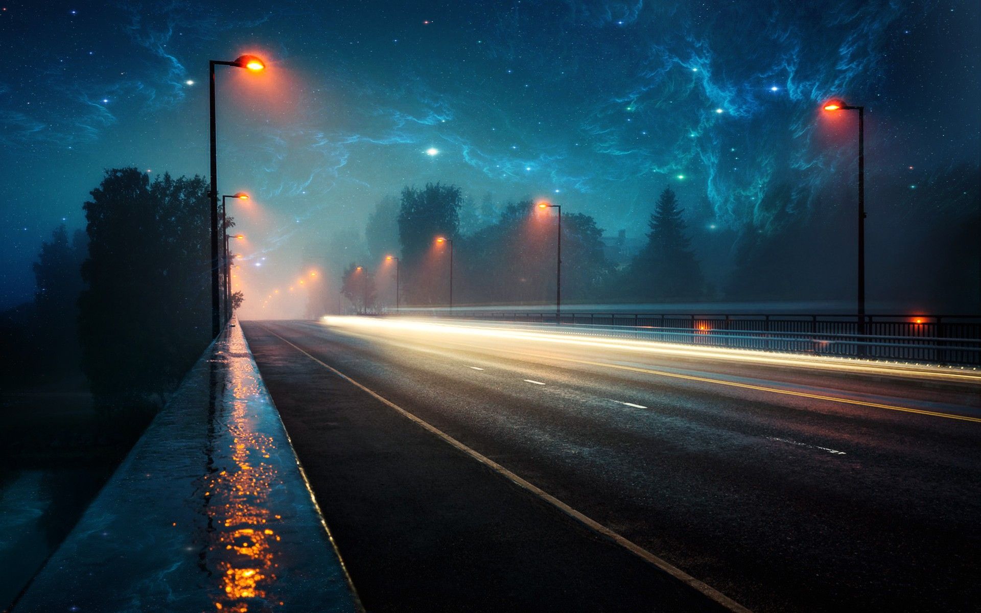 Street At Night Wallpapers