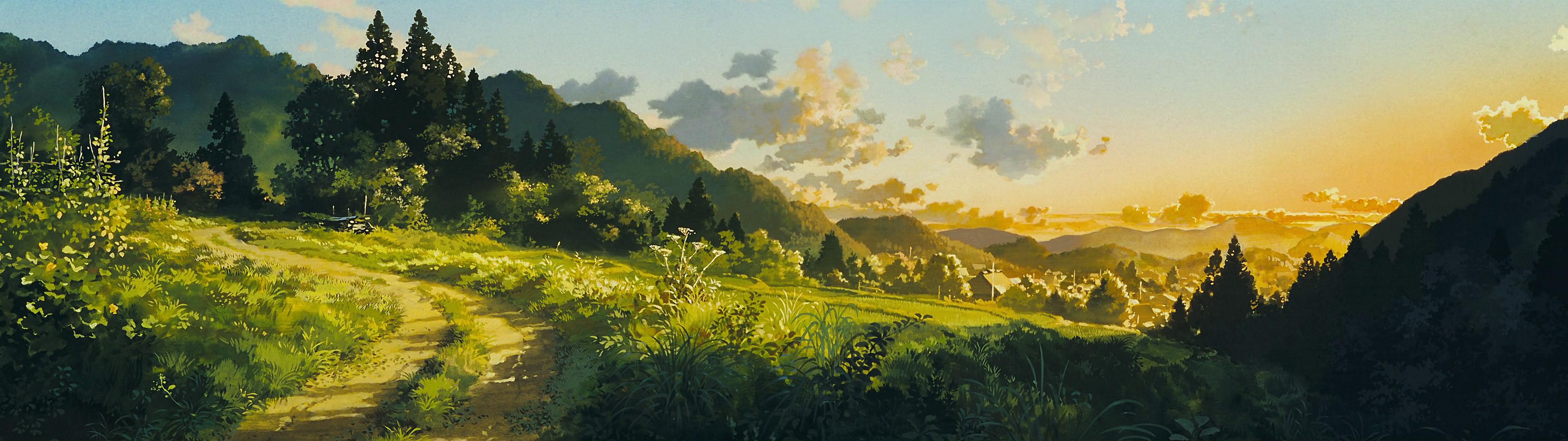 Studio Ghibli Landscape Wallpapers