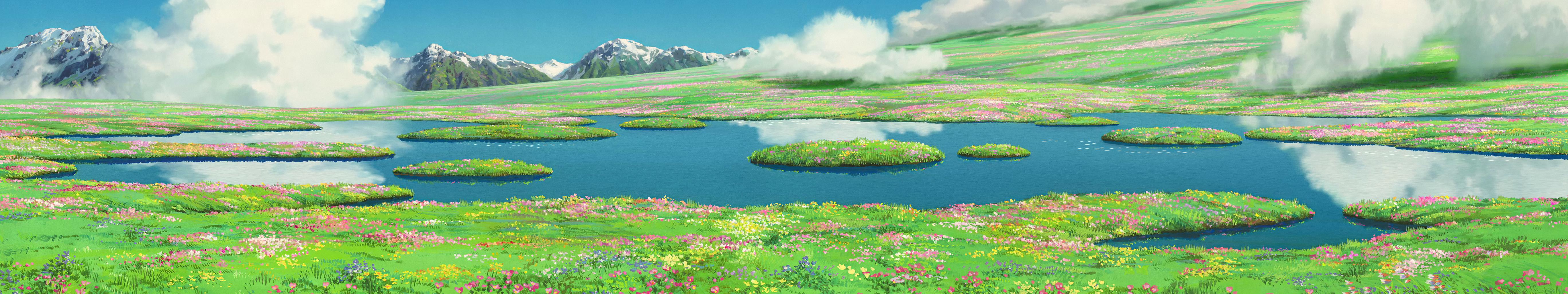 Studio Ghibli Landscape Wallpapers