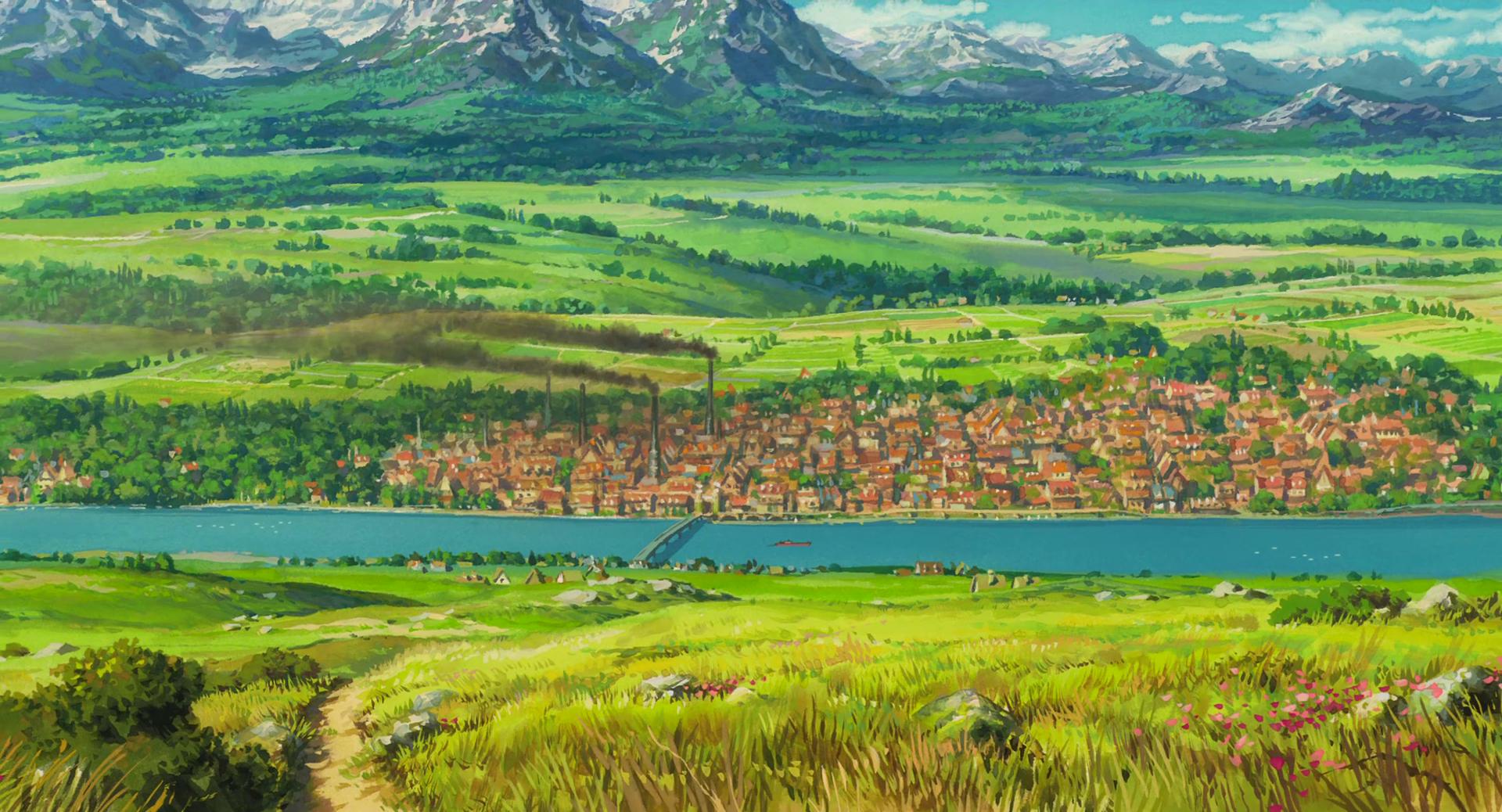 Studio Ghibli Scenery Wallpapers