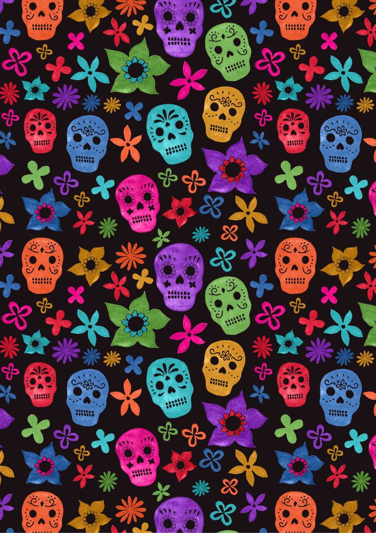 Sugar Skull Iphone Wallpapers