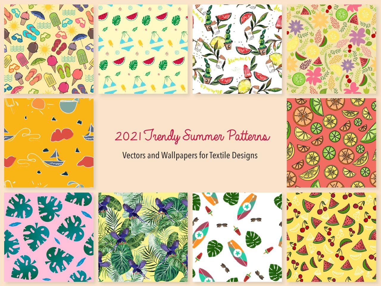 Summer Patterns Wallpapers