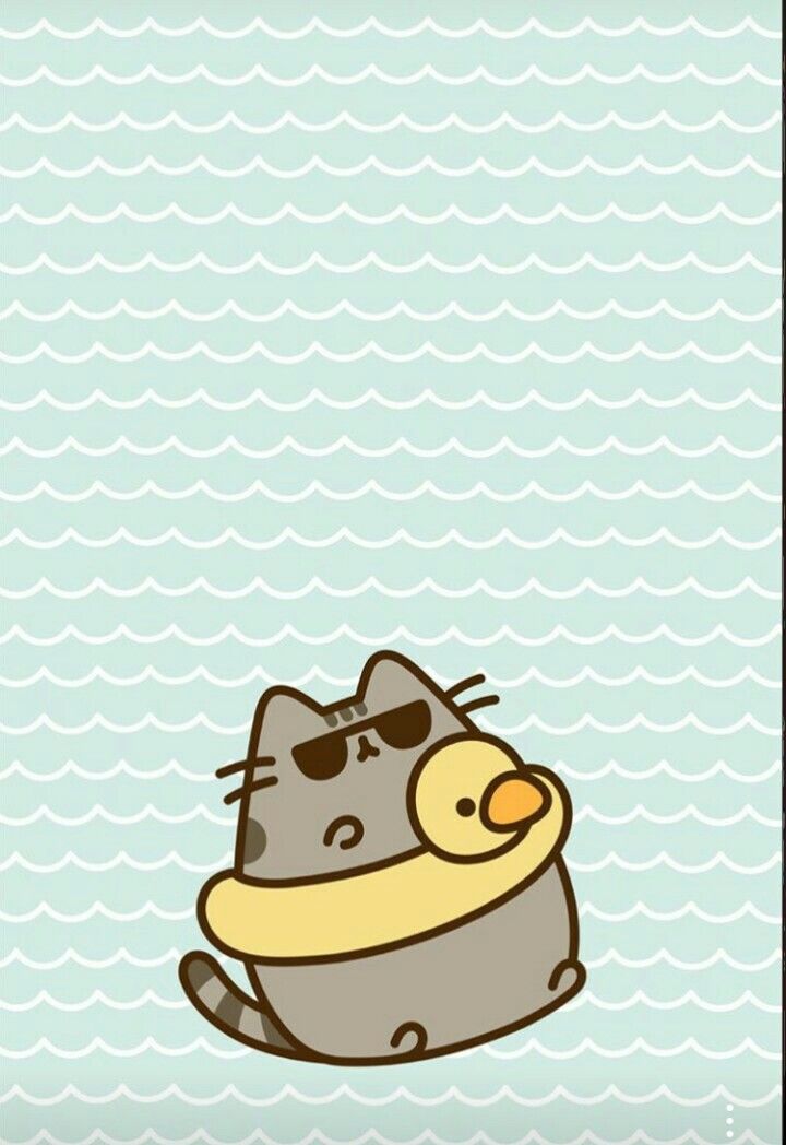 Summer Pusheen Wallpapers