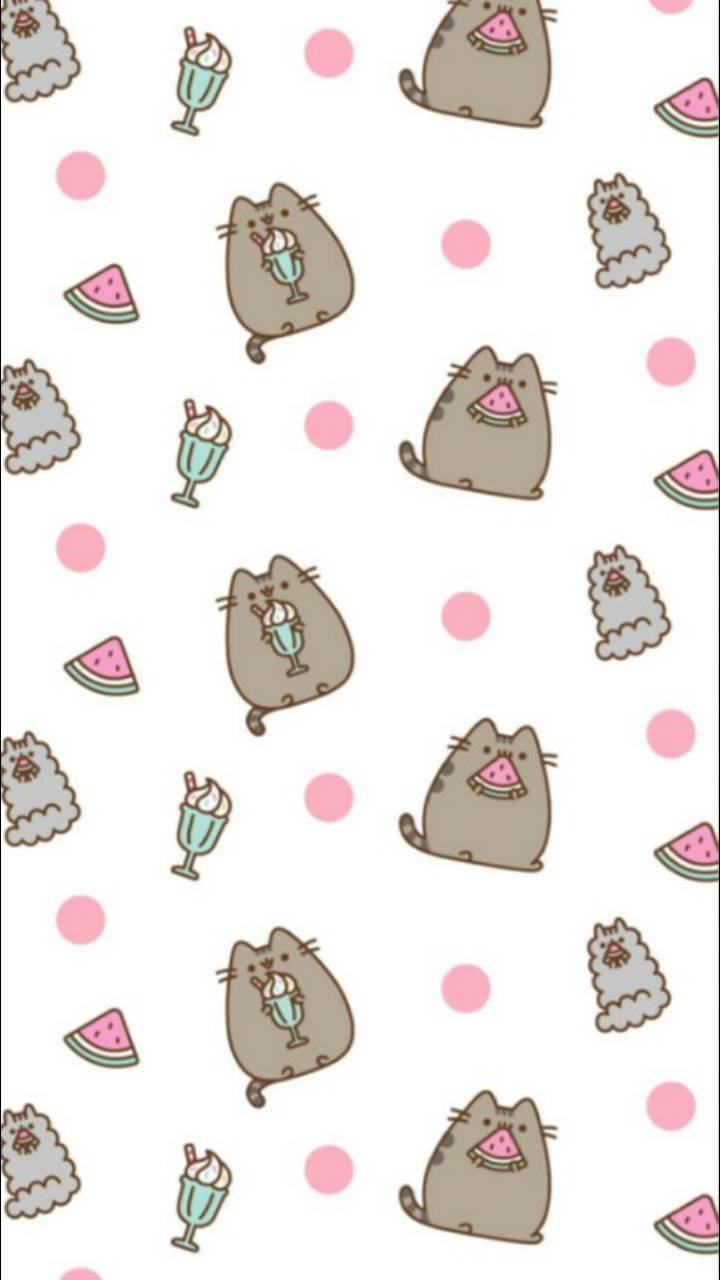 Summer Pusheen Wallpapers