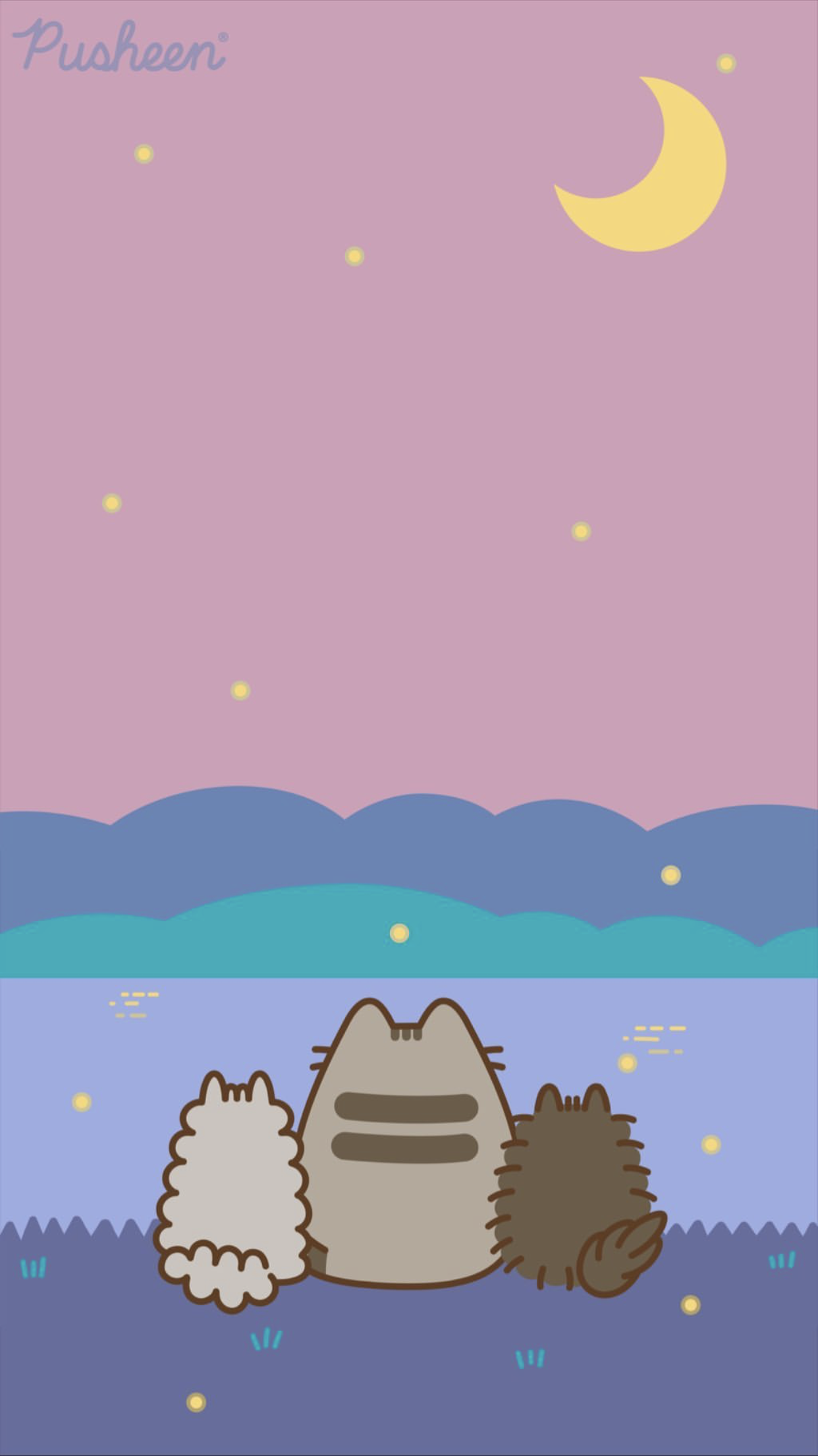 Summer Pusheen Wallpapers