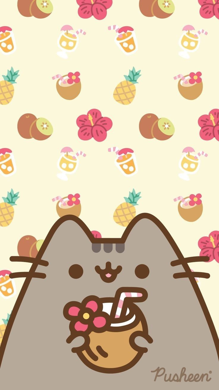 Summer Pusheen Wallpapers