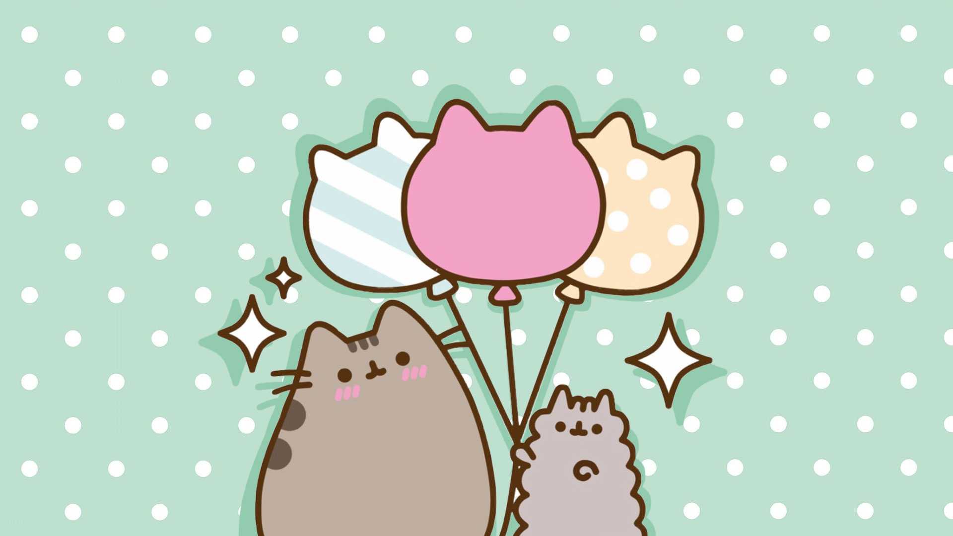 Summer Pusheen Wallpapers