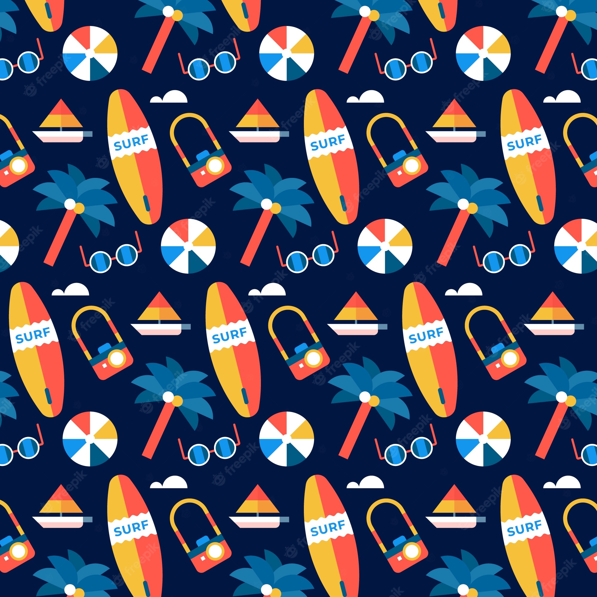 Summer Surfboard Wallpapers