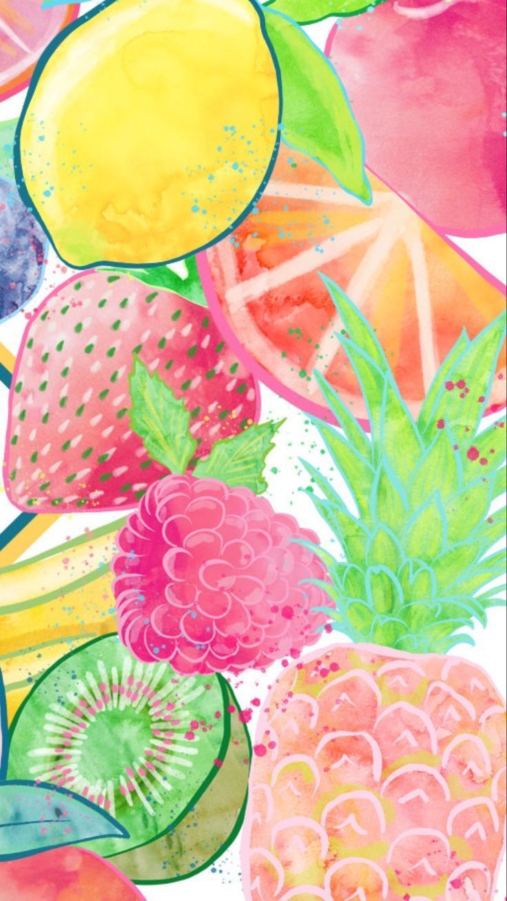 Summer Watercolor Iphone Wallpapers