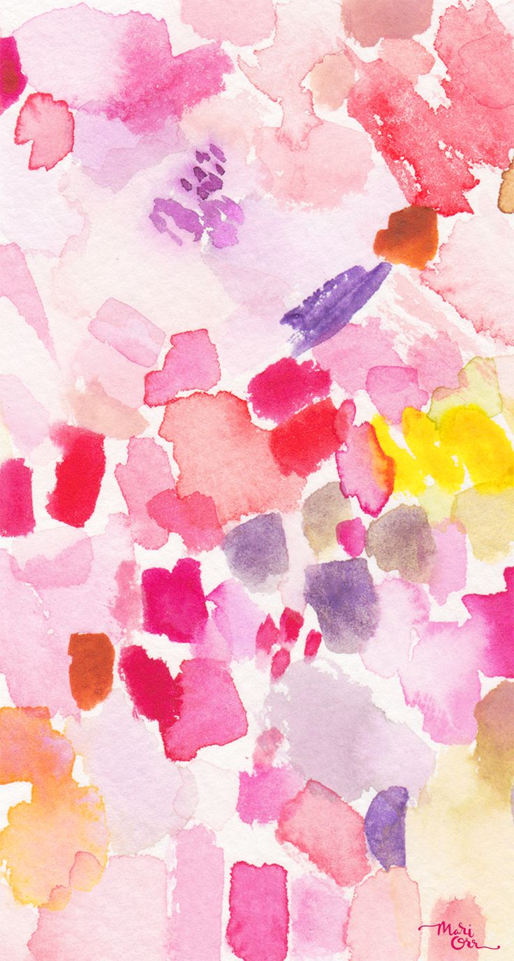 Summer Watercolor Iphone Wallpapers