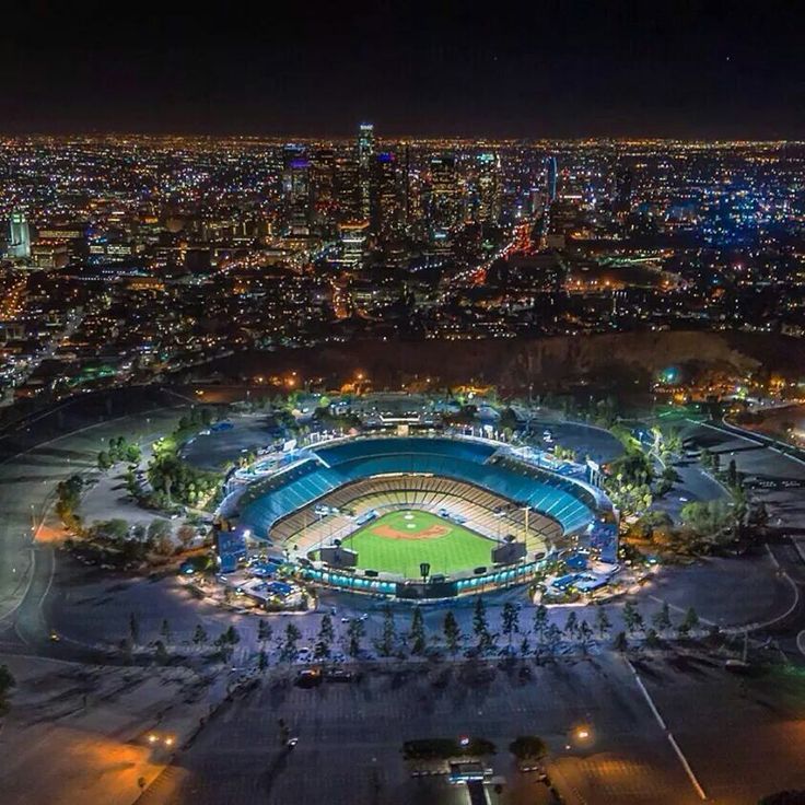 Sunset Dodger Stadium Wallpapers