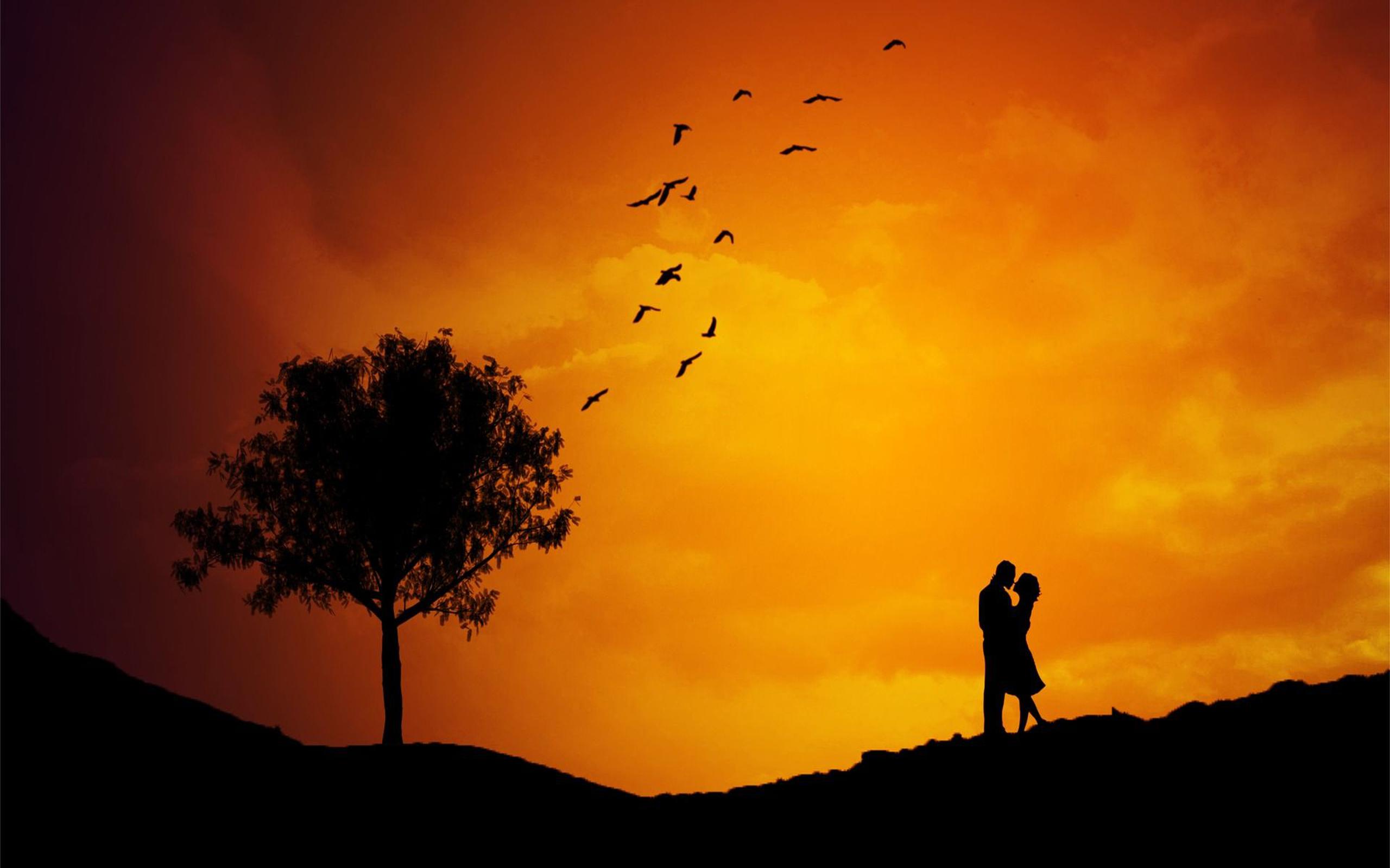 Sunset Love Wallpapers