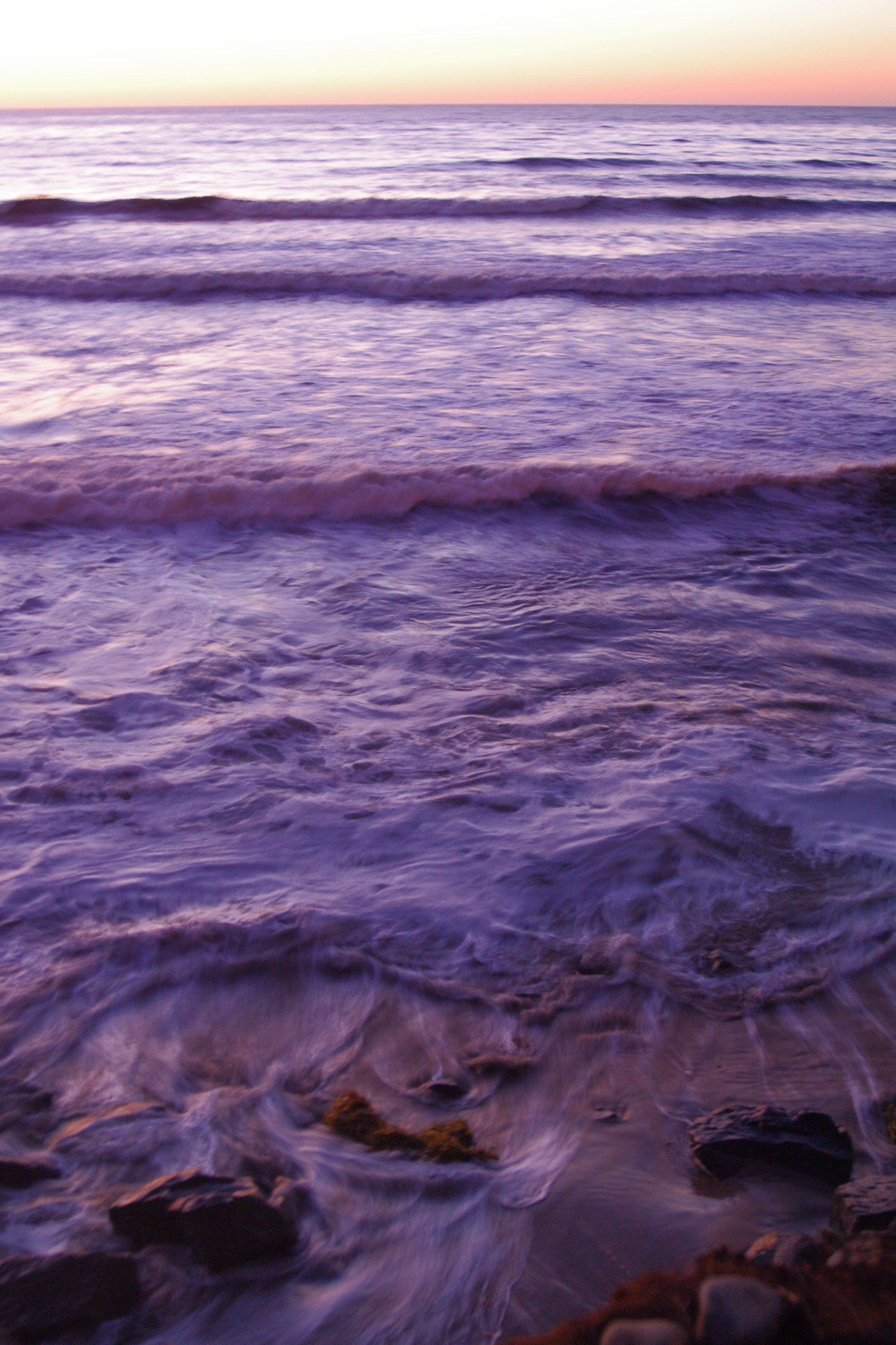 Sunset Purple Ocean Wallpapers