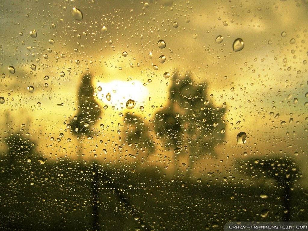 Sunset Rain Wallpapers