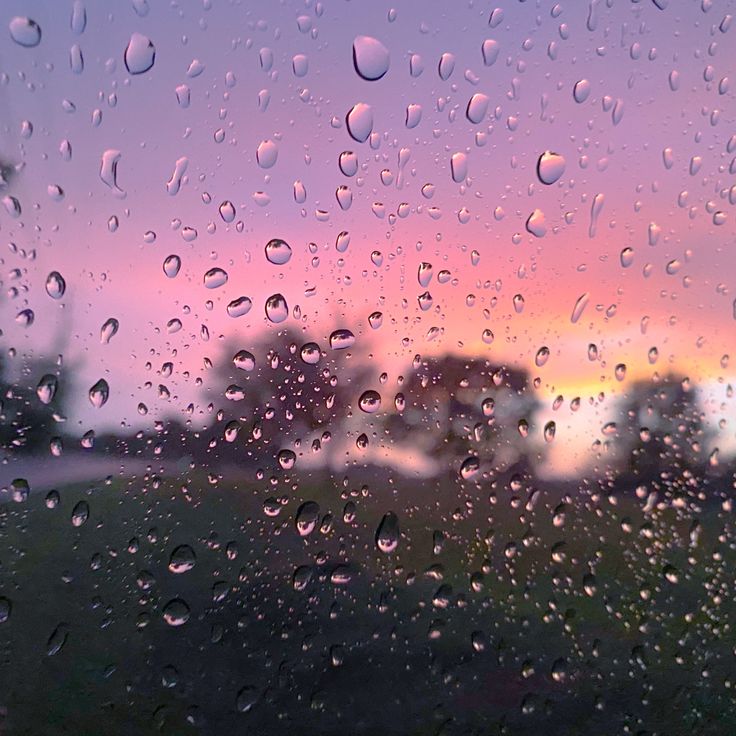 Sunset Rain Wallpapers