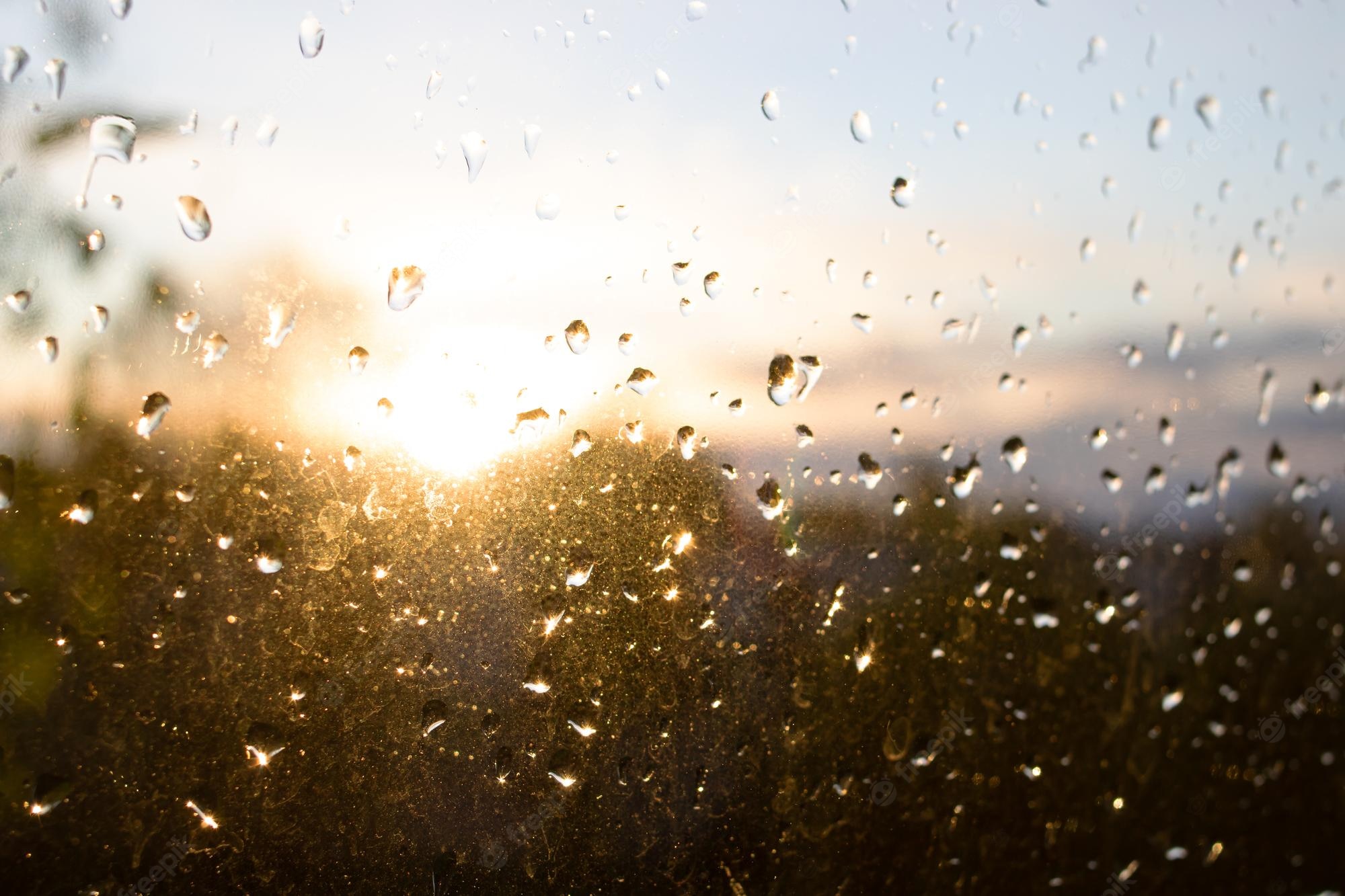 Sunset Rain Wallpapers