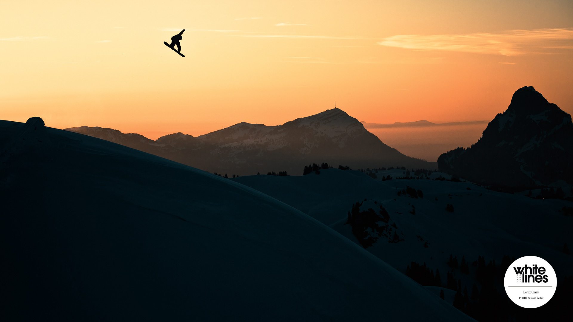 Sunset Snowboarding Wallpapers