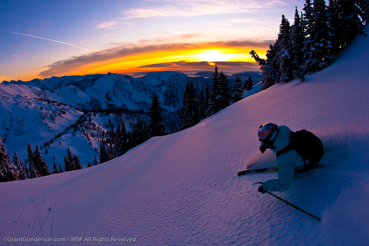 Sunset Snowboarding Wallpapers