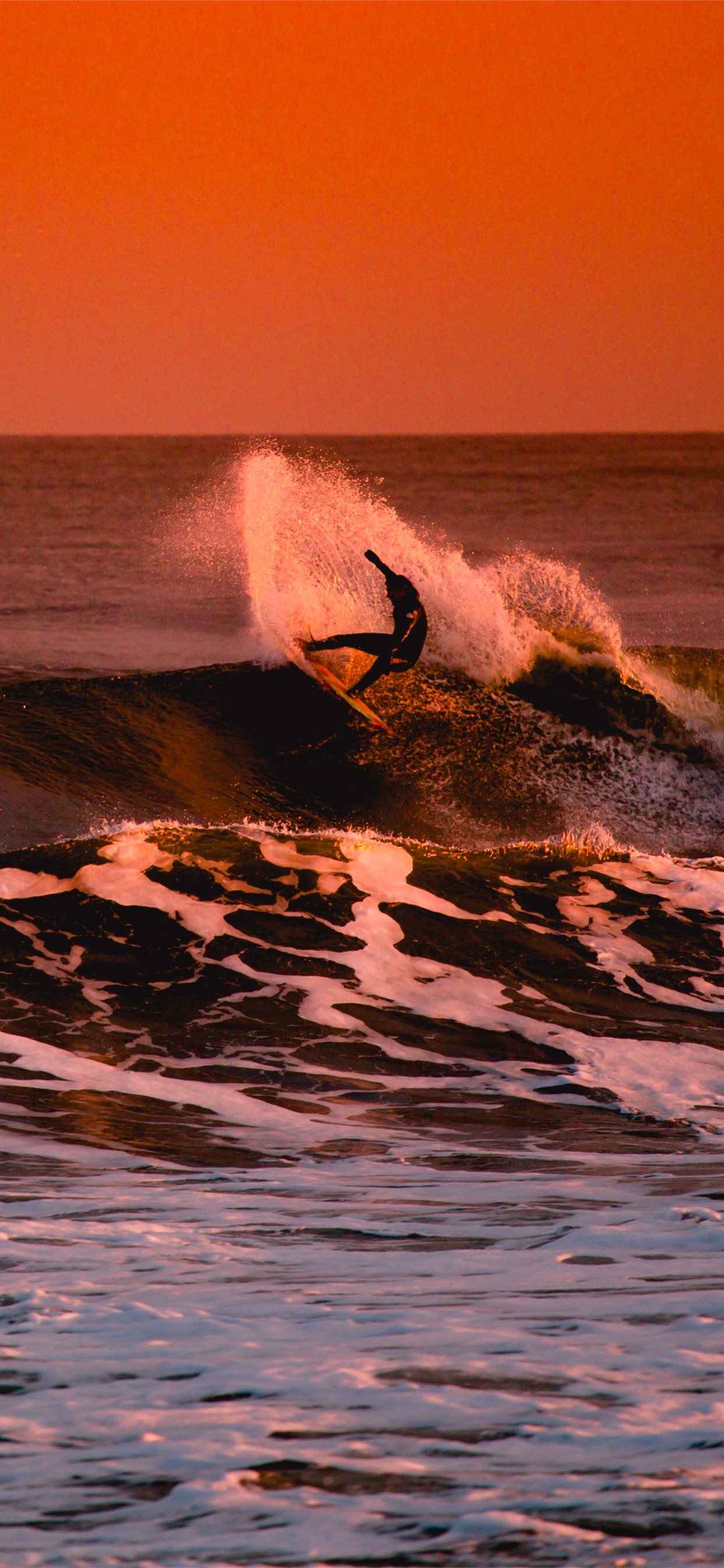 Sunset Surfing Wallpapers