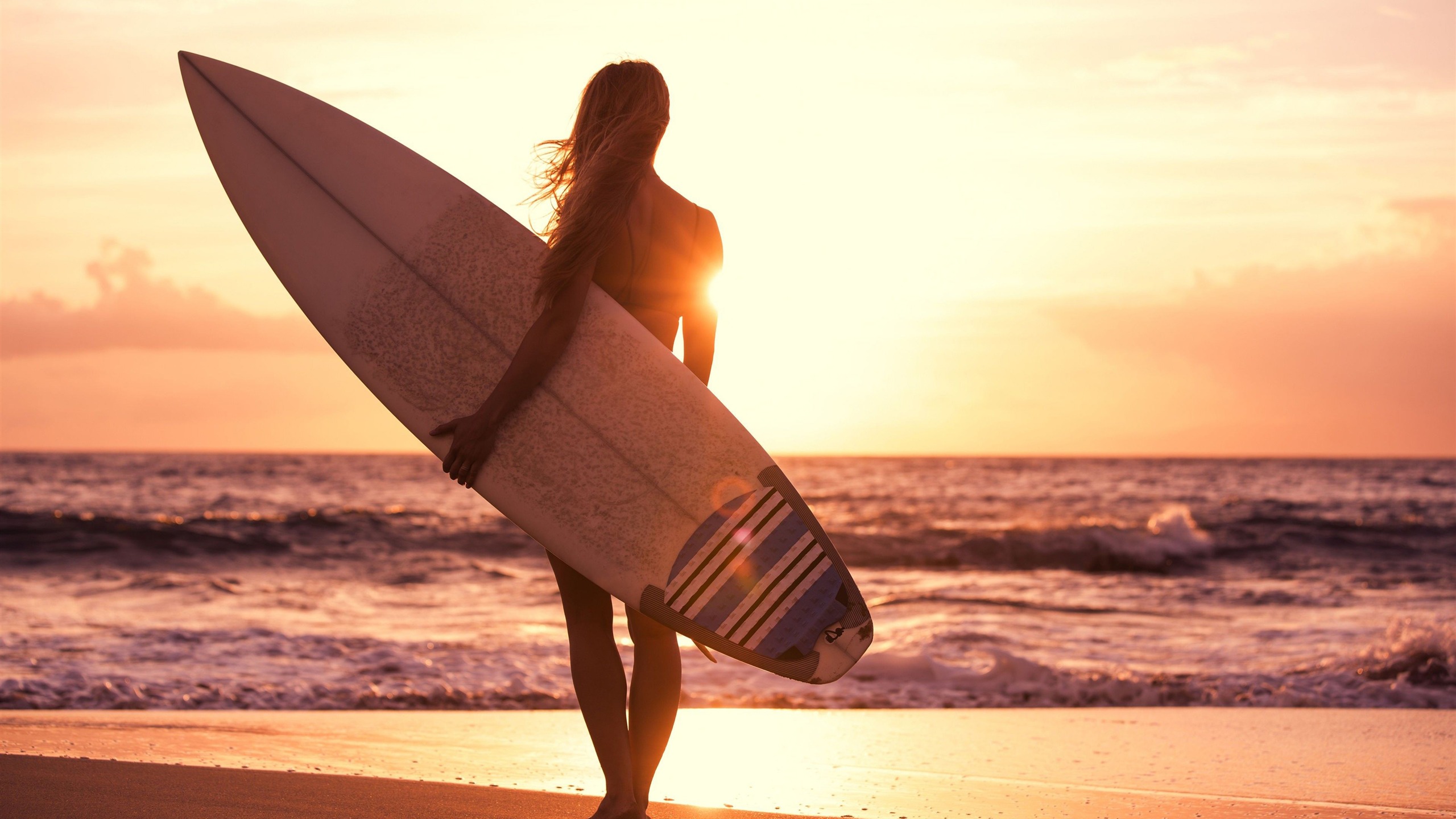 Sunset Surfing Wallpapers