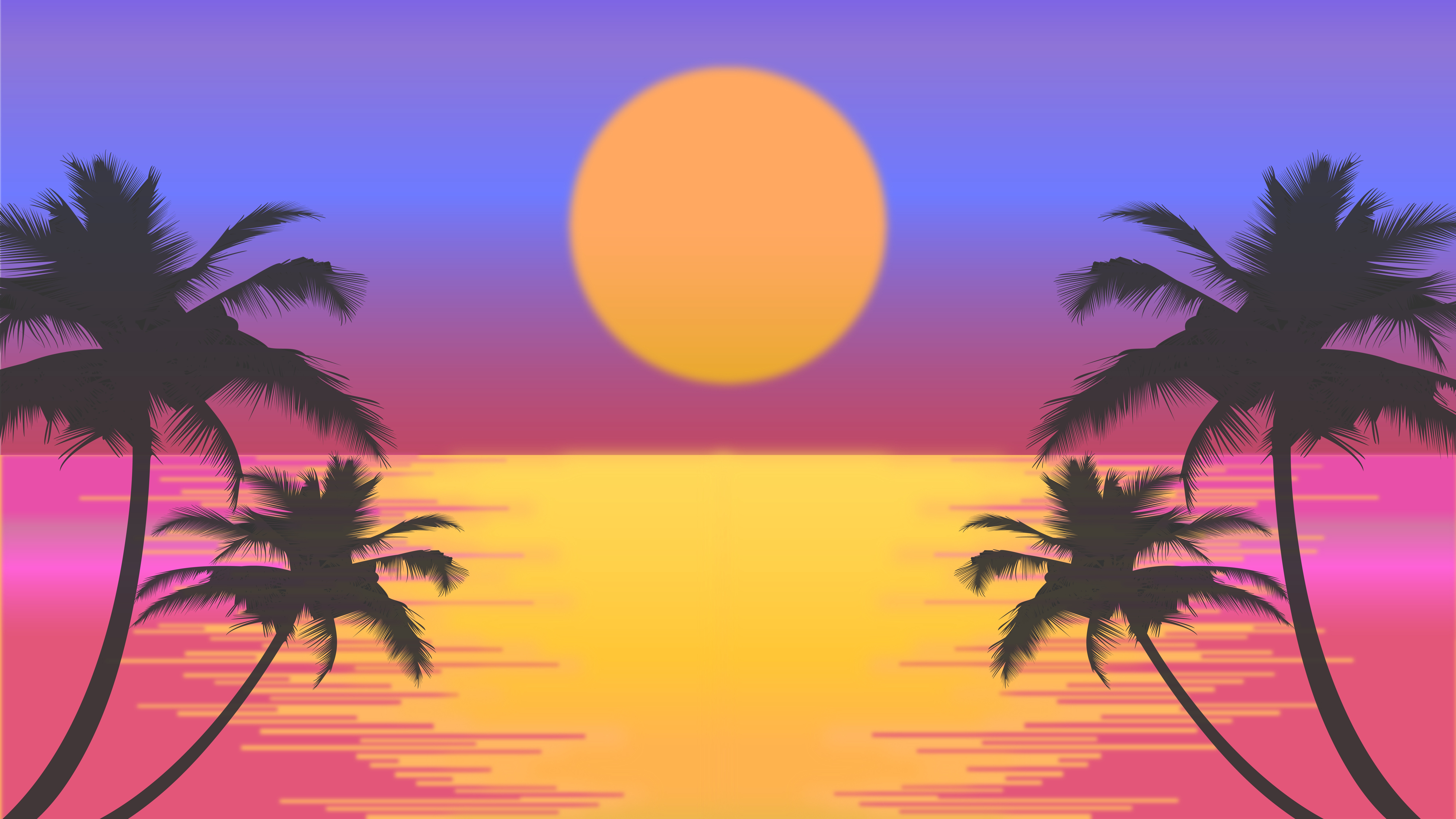 Sunset Vintage Wallpapers