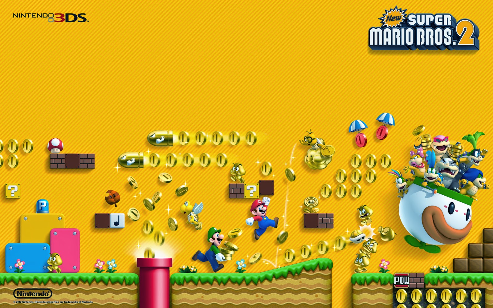 Super Mario Brother Wallpapers