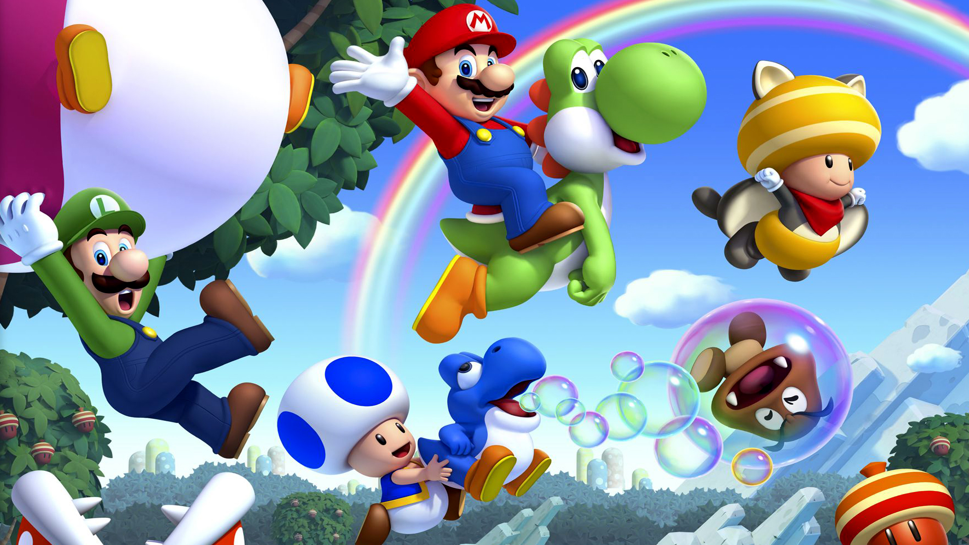 Super Mario Characters Wallpapers