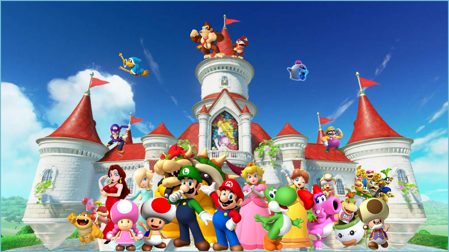 Super Mario Characters Wallpapers