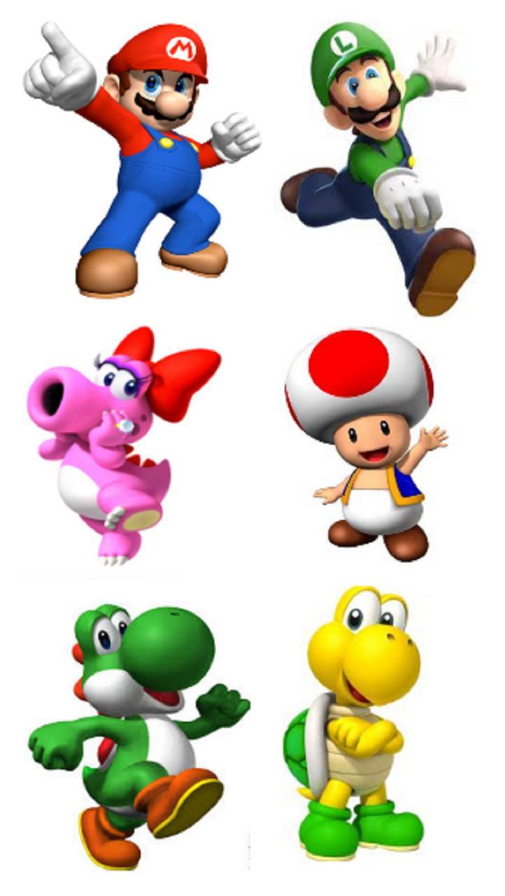 Super Mario Characters Wallpapers