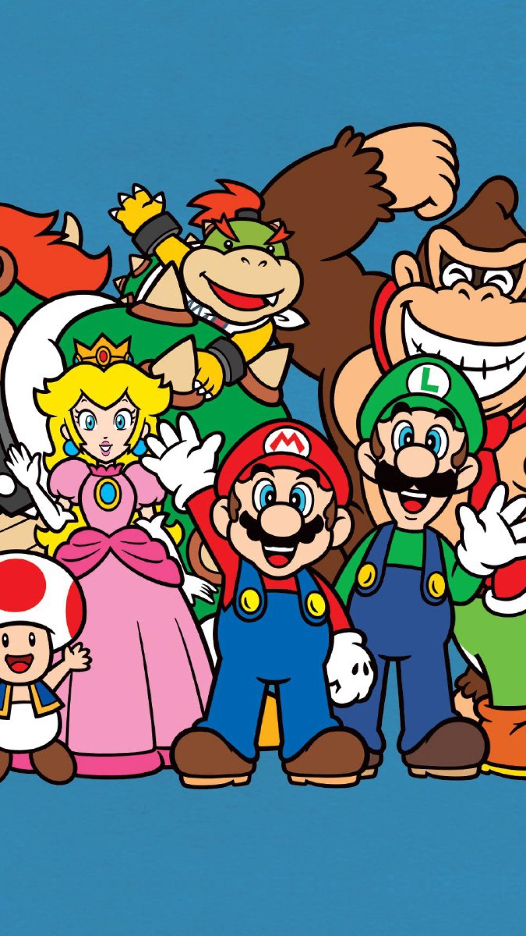 Super Mario Characters Wallpapers