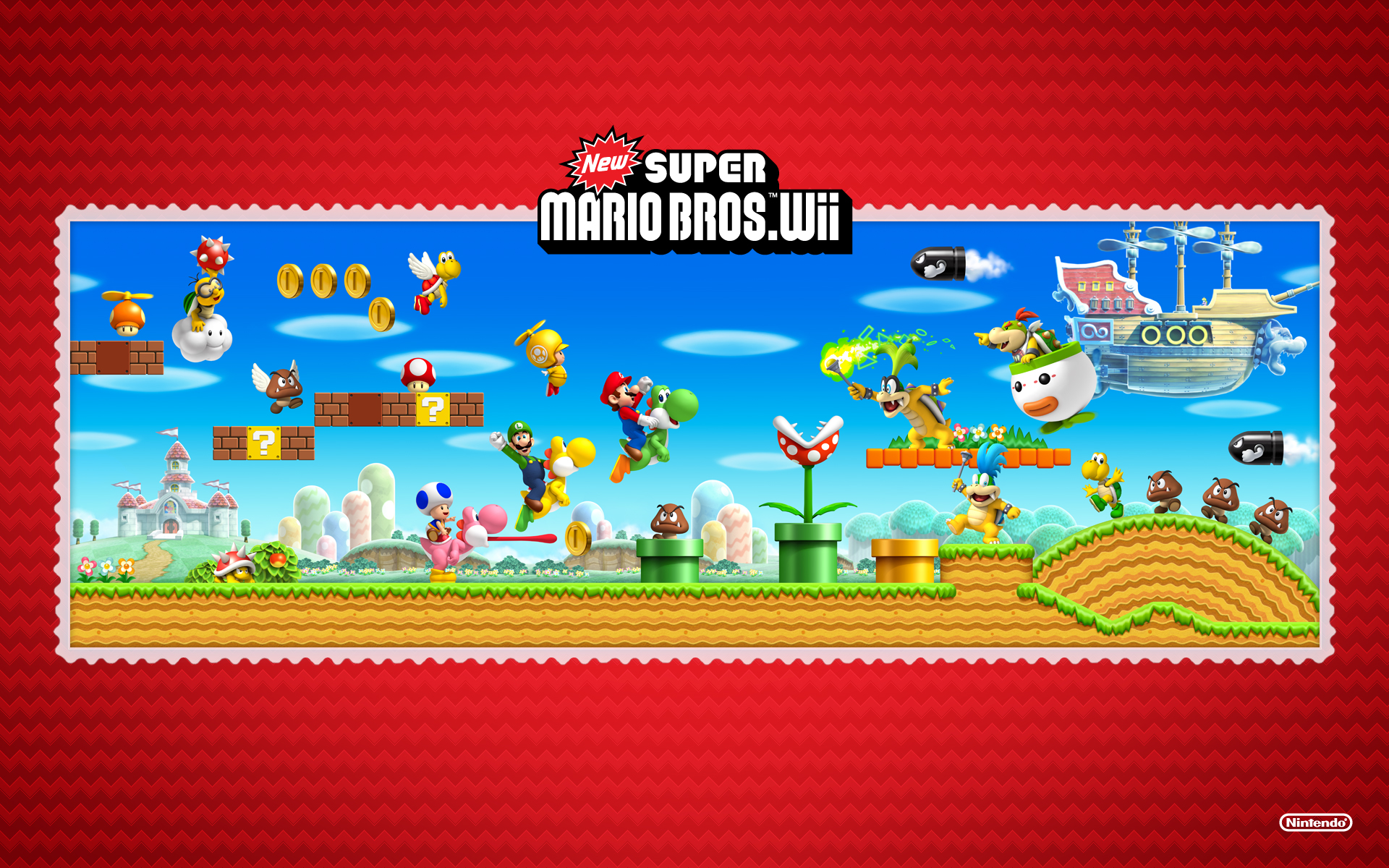 Super Mario Characters Wallpapers