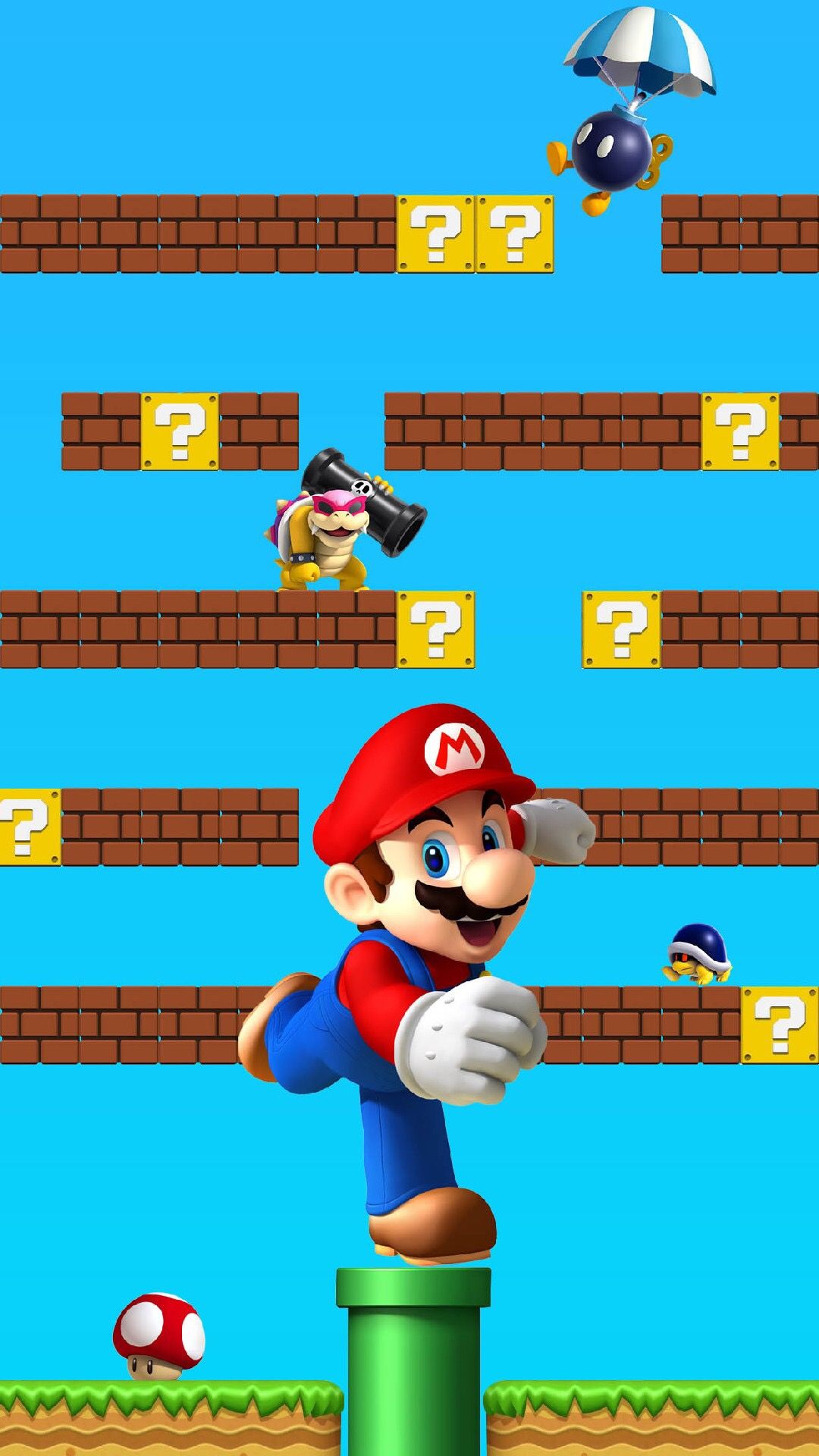 Super Mario Characters Wallpapers