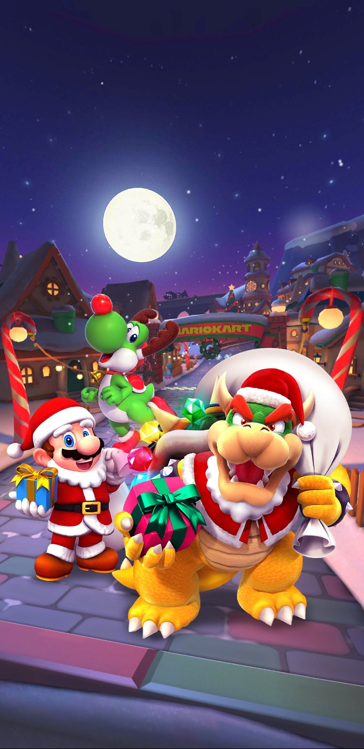 Super Mario Christmas Wallpapers