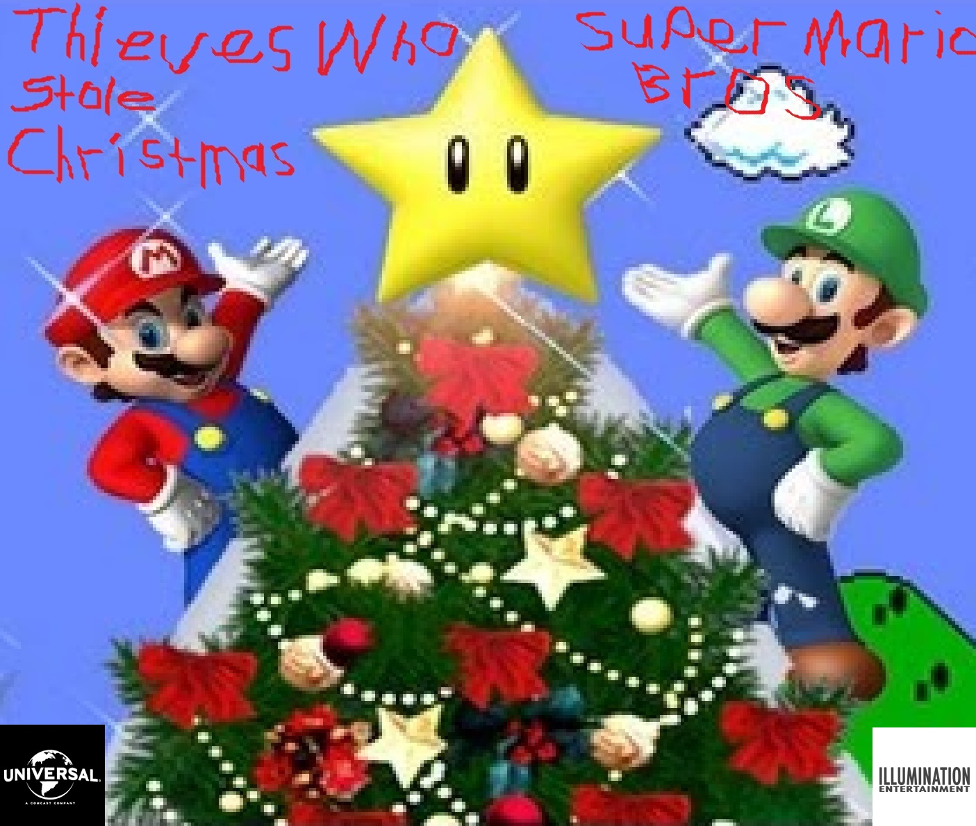 Super Mario Christmas Wallpapers