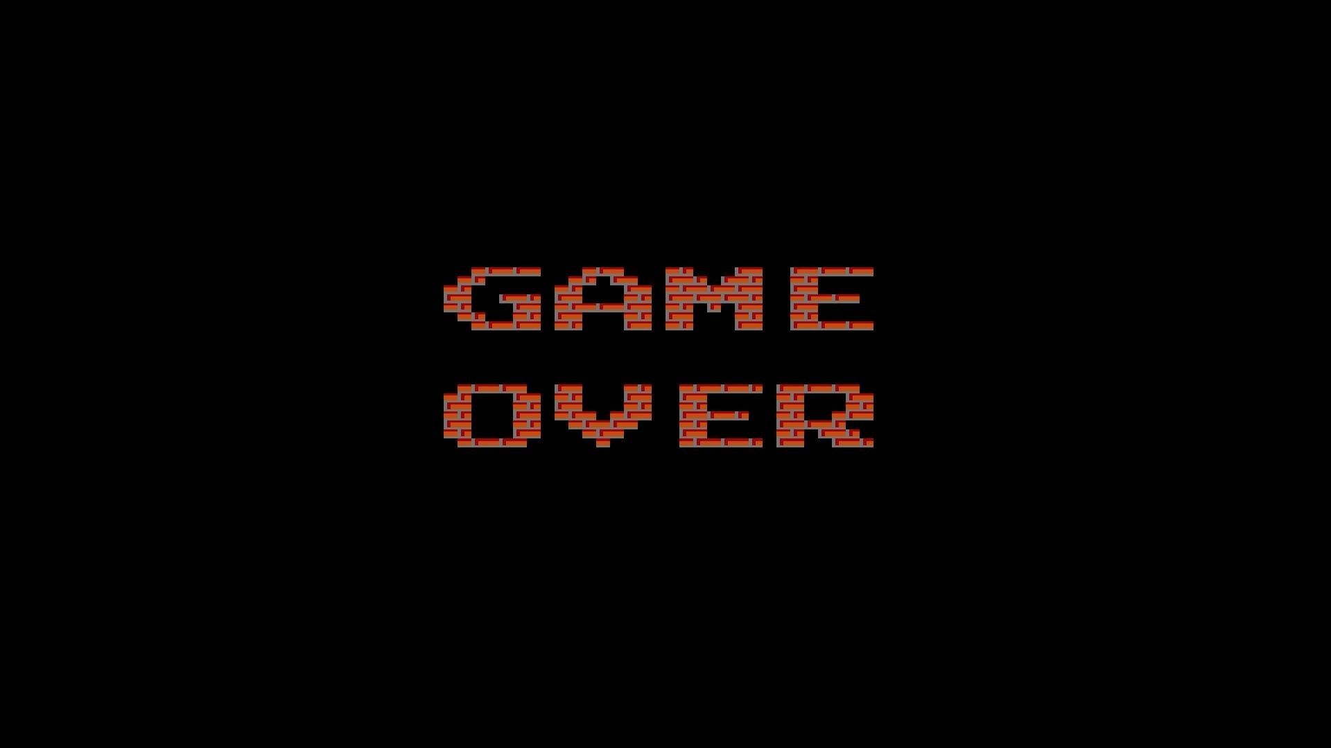 Super Mario Game Over Wallpapers