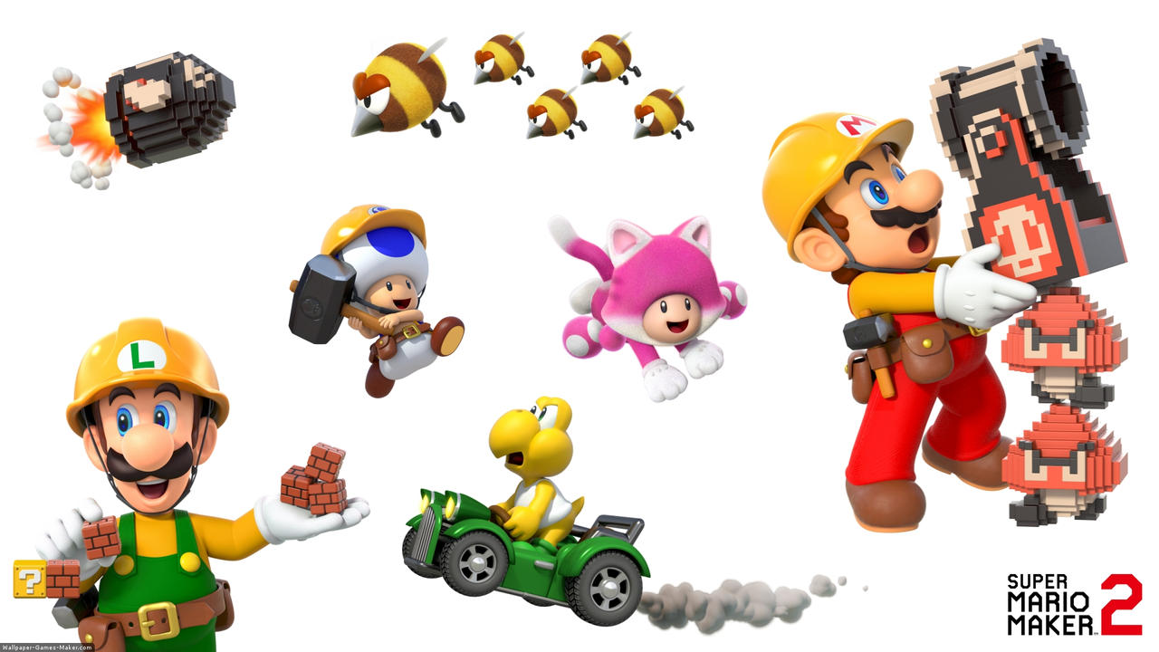 Super Mario Maker 2 Wallpapers