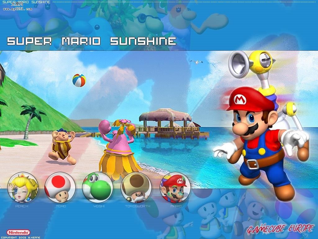 Super Mario Sunshine Wallpapers