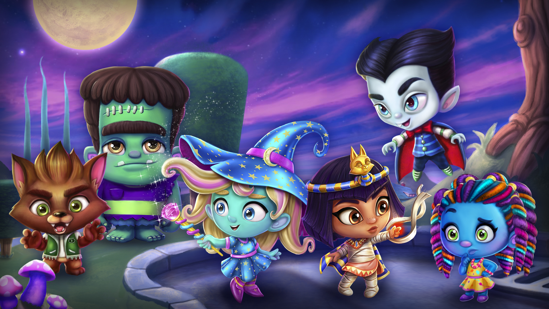 Super Monsters Characters Wallpapers