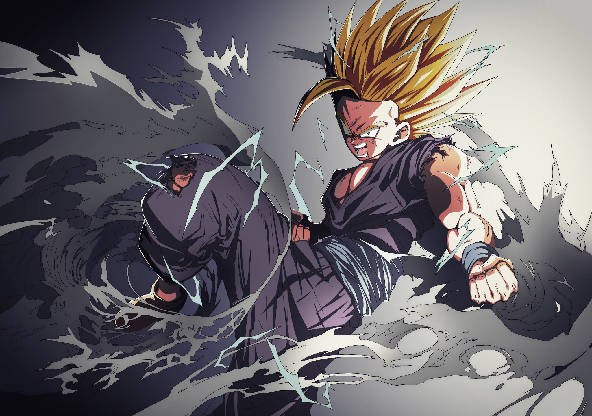 Super Saiyan 2 Vegeta Wallpapers