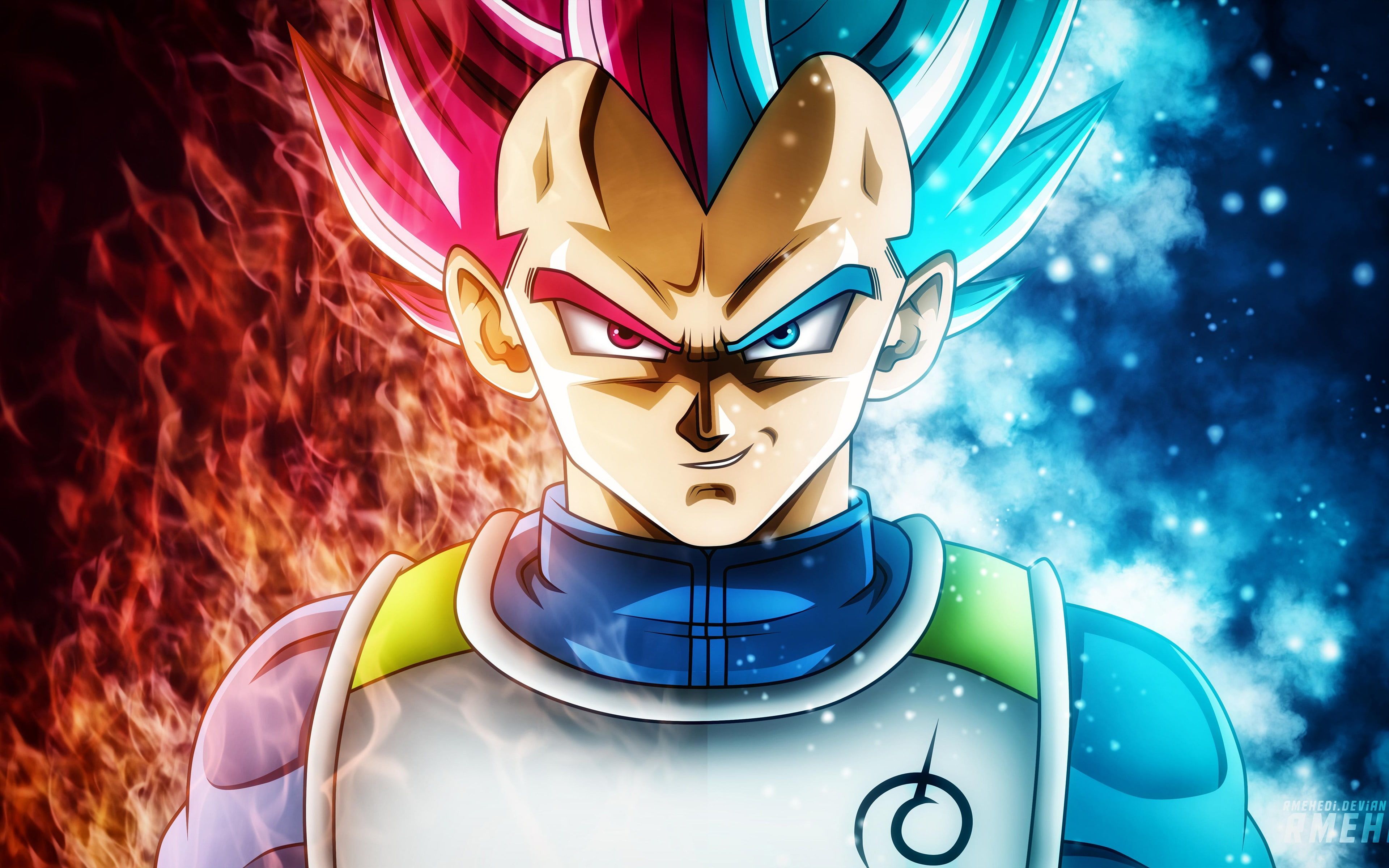 Super Saiyan God Vegeta Wallpapers