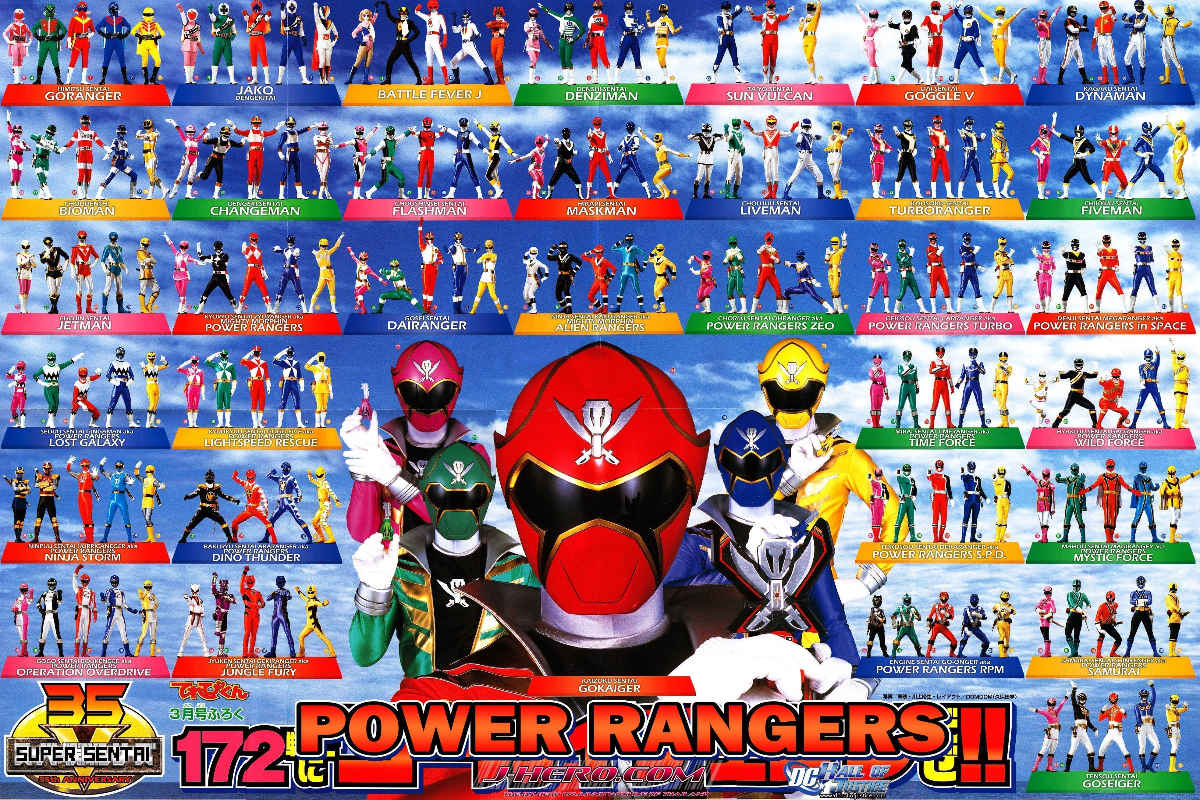 Super Sentai Wallpapers